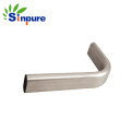 Customized Bend Elliptical Tube Aluminium Hollow Tube for Bending Aluminium Flat-Pipe